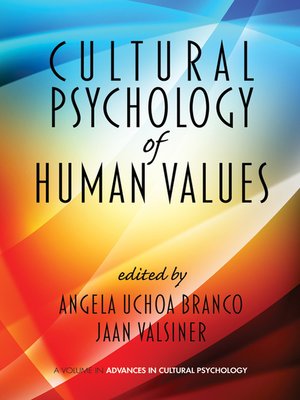 cover image of Cultural Psychology of Human Values